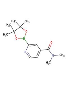 Astatech N,N-DIMETHYL-2-(4,4,5,5-TETRAMETHYL-1,3,2-DIOXABOROLAN-2-YL)ISONICOTINAMIDE; 1G; Purity 95%; MDL-MFCD11878188